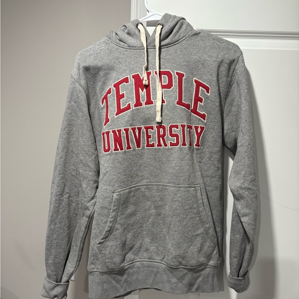 League Gray Temple University Hoodie